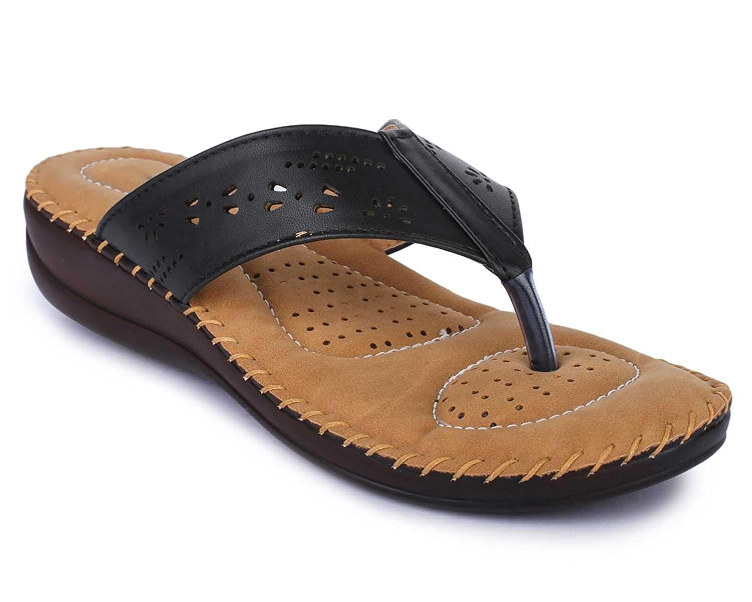 ethics women perfect black doctor sole orthopedic slippers