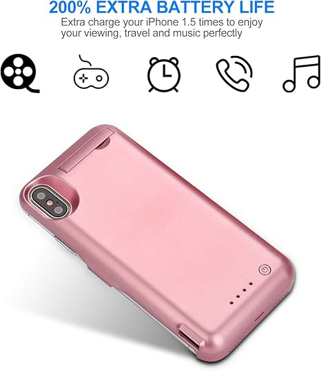 Coques D Alimentation Epuirie Coque De Batterie Rechargeable Pour Iphone X 10000 Mah Avec Fonction Audio Or Rose High Tech Groupisd Com Coques D Alimentation Epuirie Coque De Batterie Rechargeable Pour Iphone X 10000 Mah Avec Fonction Audio Or Rose High Tech Groupisd Com