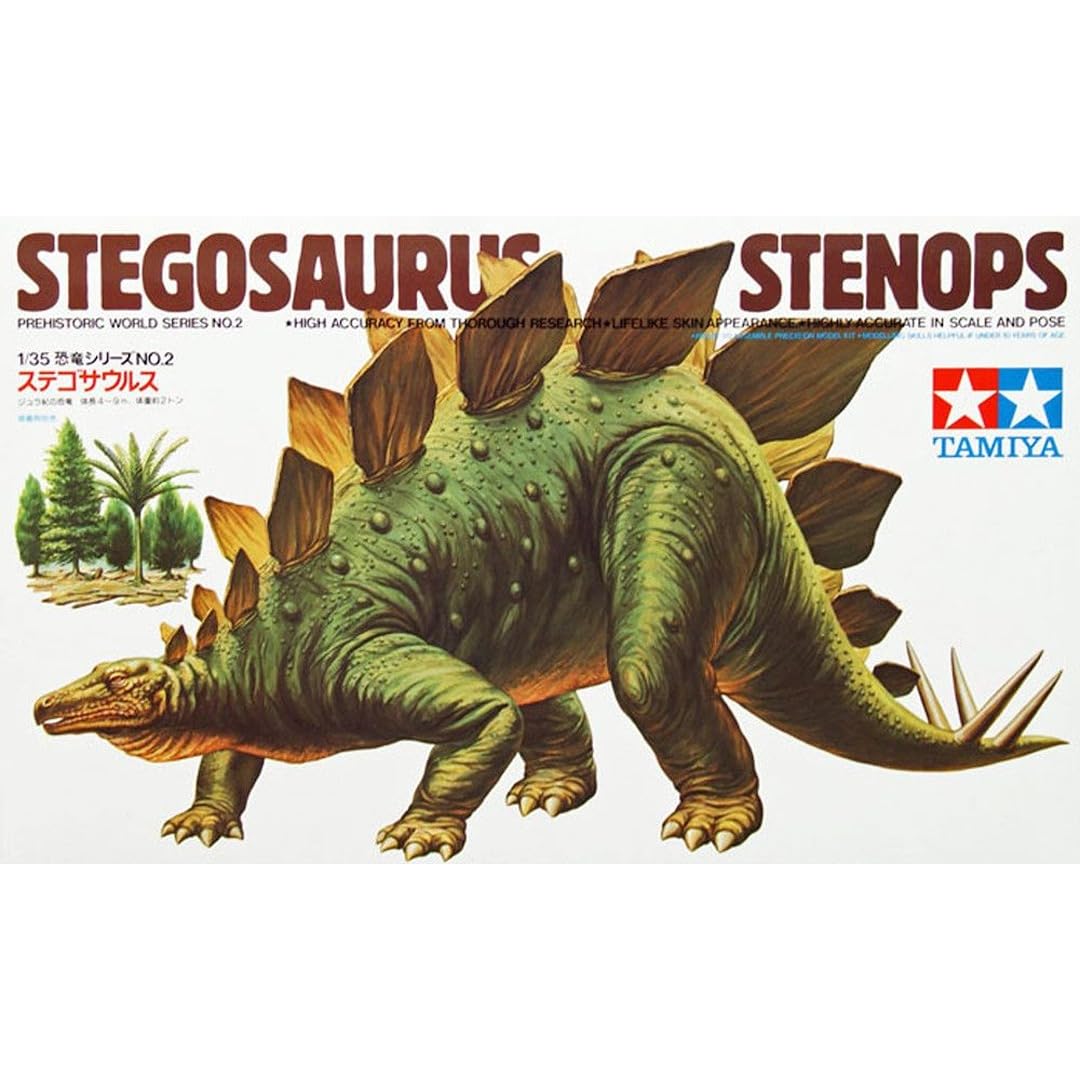 TAMIYA Models Stegosaurus Stenops Model Kit