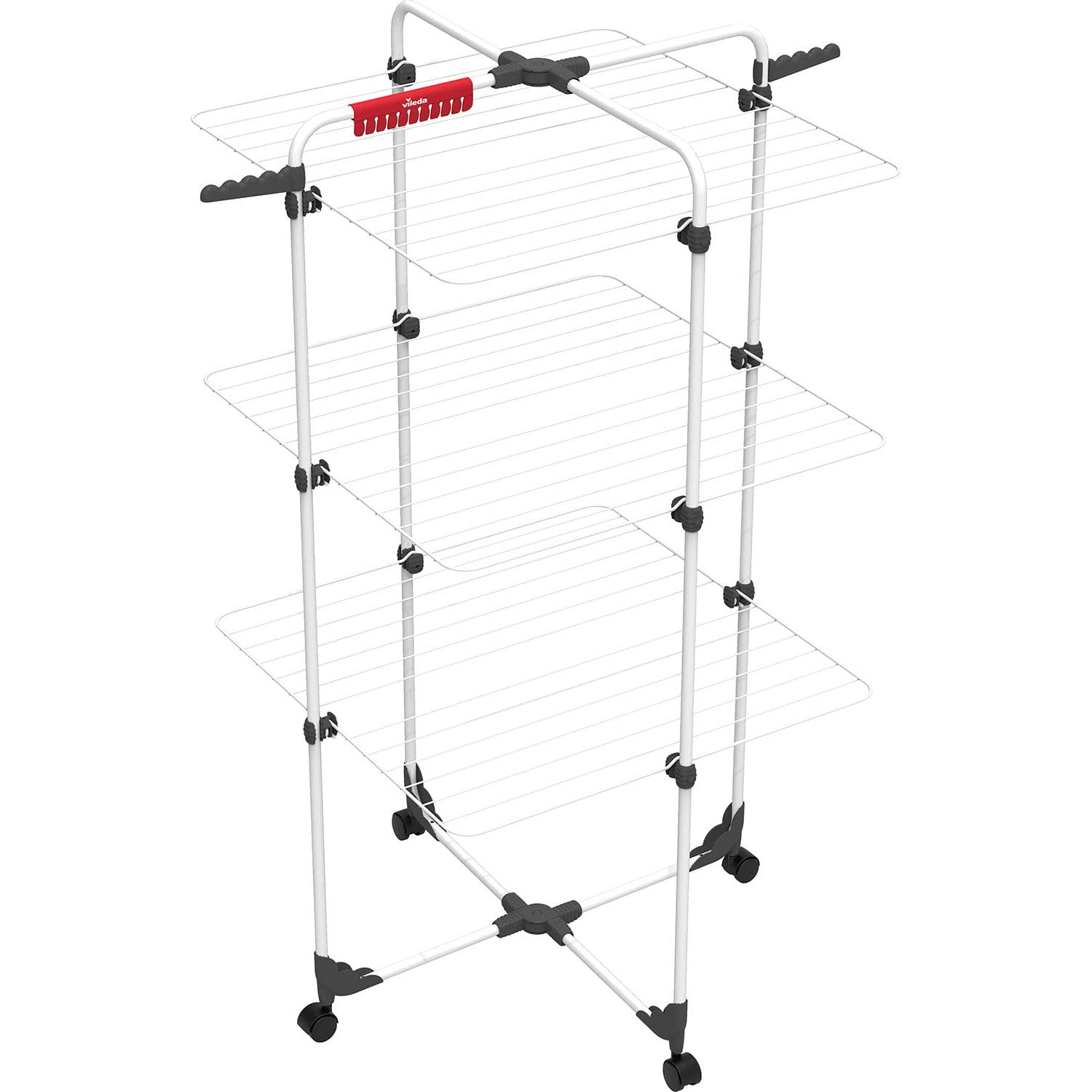 Vileda Mixer 3 Tower Airer, White