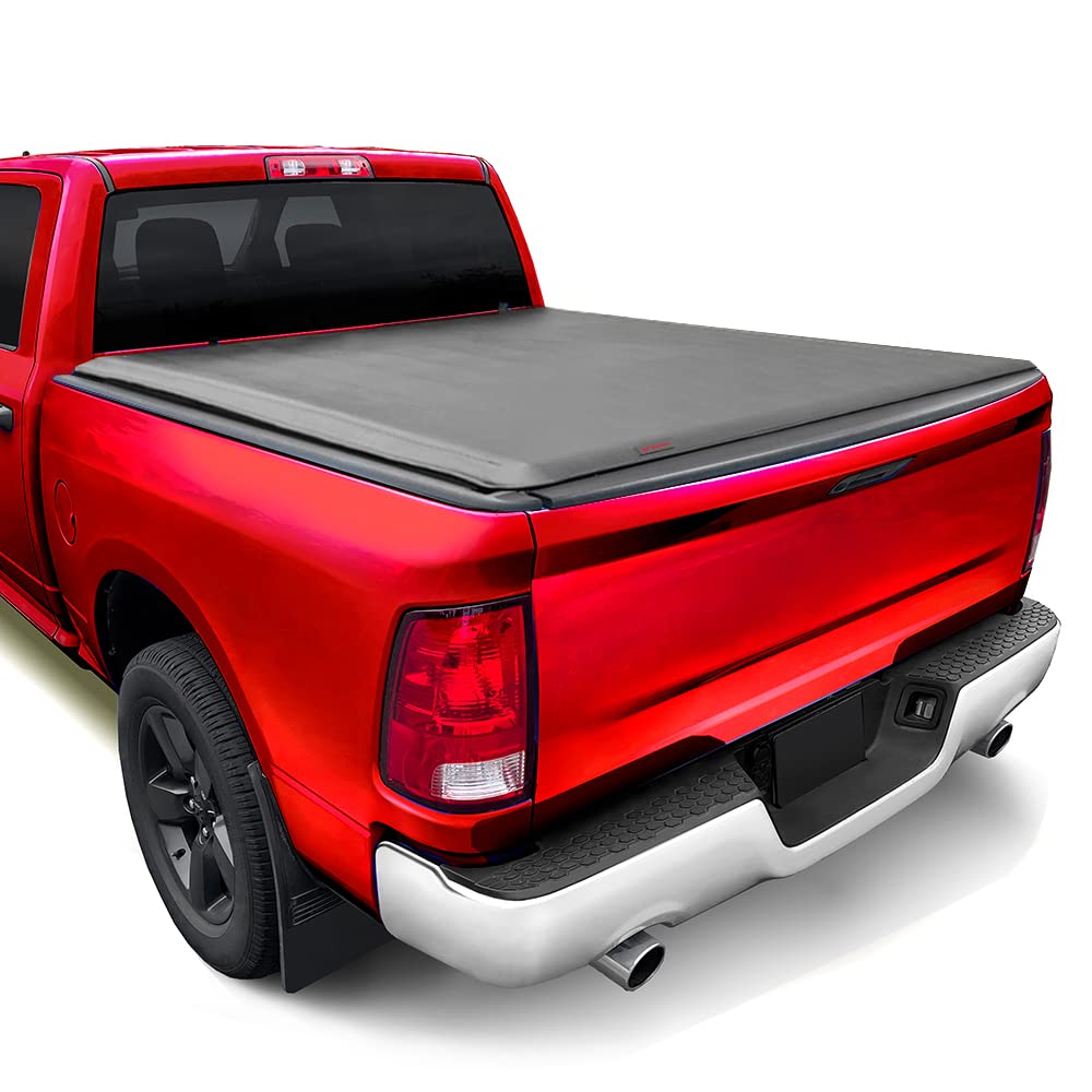Photo 1 of ** USED** MaxMate Soft Roll-up Truck Bed Tonneau Cover Compatible with 2009-2018 Dodge Ram 1500; 2010-2025 2500 3500; 2019-2025 Classic | 6'4" (76") Bed | TCD169014