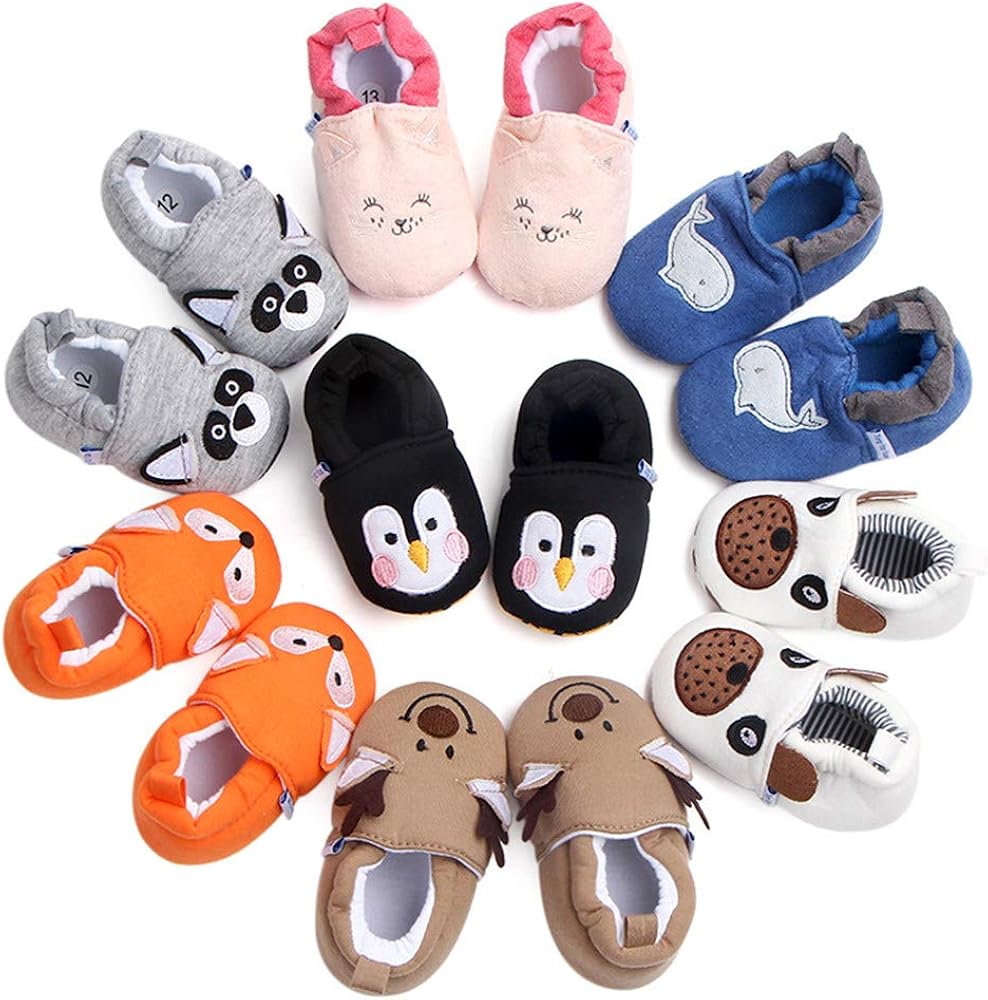 | Save Beautiful Cute Cartoon Infant Unisex Baby Warm Cotton Anti-Slip Soft Sole First Walkers Shoes | Sneakers