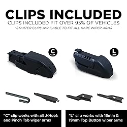 ClixWipers 28" + 20" High Performance Premium