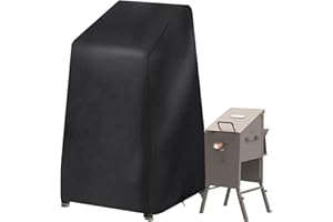 FEIJAZUM Deep Fryer Cover for Bayou Classic 700-701 Deep Fryer, 4 Gallon Deep Fryer Cover, 600D Oxford Material with Pu Coating (without Side Shelf/Cart)
