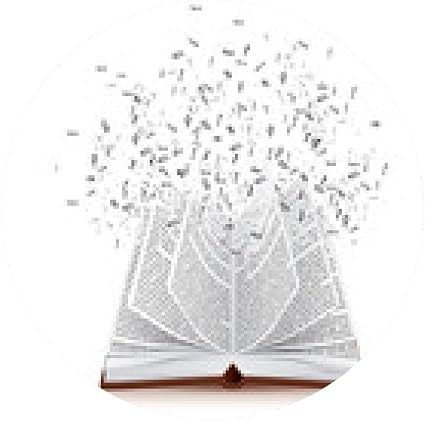 tapis de souris livre avec lettres qui s'envolent: Amazon.fr: High ...