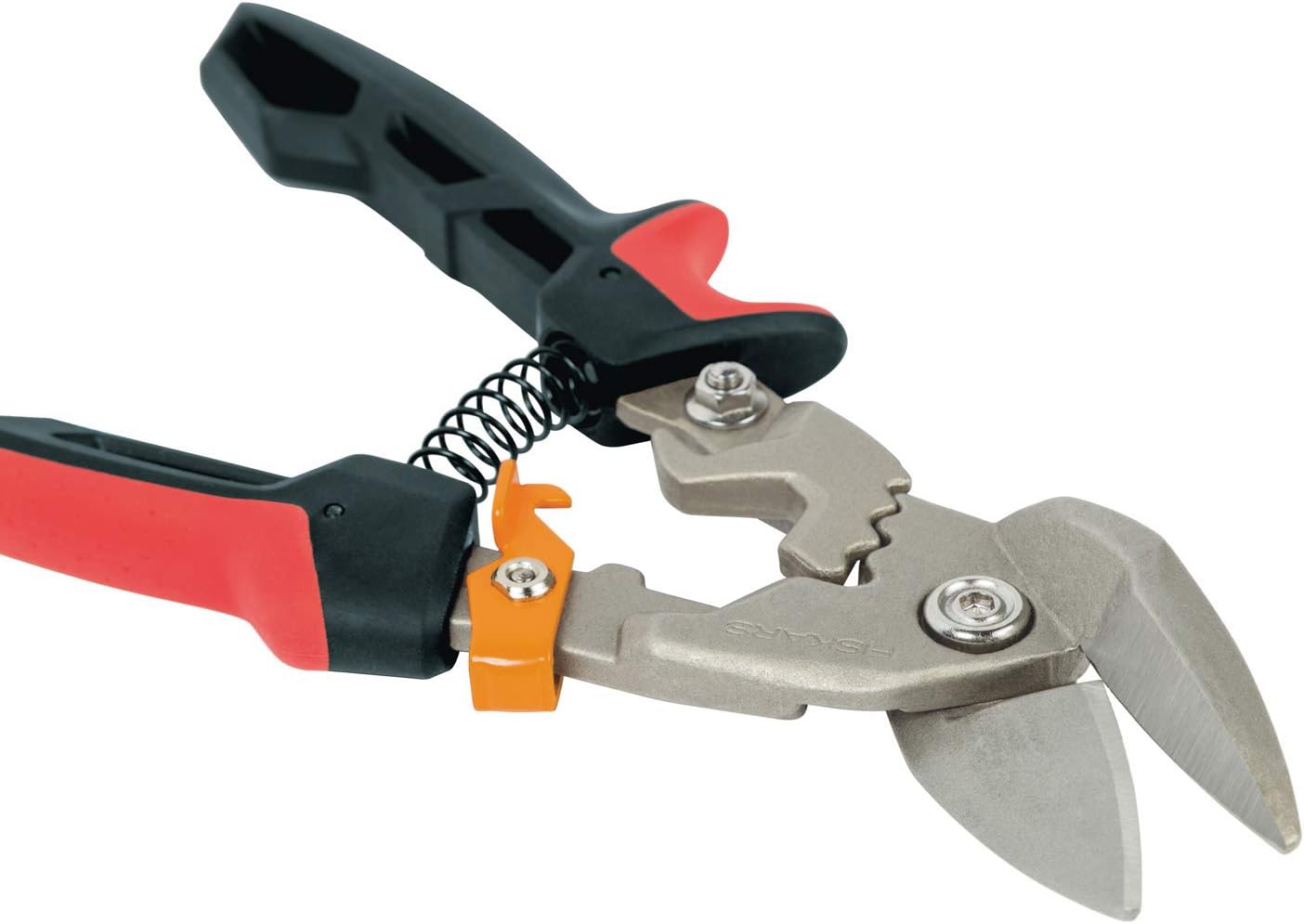 Fiskars PowerGear Aviation Snip Offset Left Cut, 40% More Power, Length 25.2cm, Heat-Treated Steel Blade/Plastic Handle - Image 3
