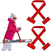 Verstelbare Ski Ties, 2 stuks Ski Straps Ski Straps Fasteners