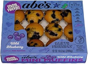 Abe's, Wild Blueberry Smash Mini Muffins (12 Count)