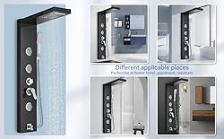 AlenArt Shower Panel Tower System, Multi Function
