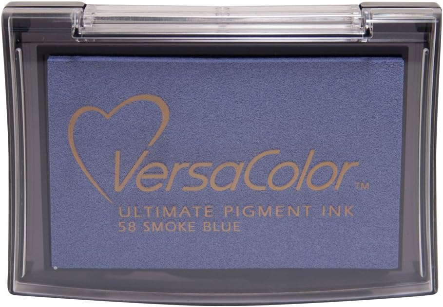 TsukinekoVC058 Versacolor Pigment Ink Pad - Smoke Blue