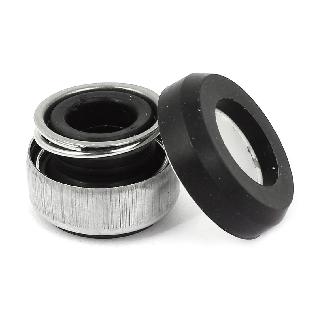 Sourcingmap 12mm Inner Dia Single Spring Rubber Bellows Water Pump Mechanical Seal