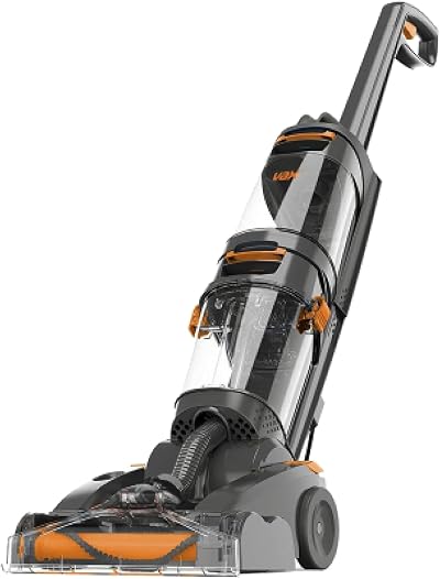 Vax Dual Power Carpet Cleaner 800W Portable Upright Shampooer - Orange