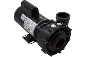 WATERWAY PLASTICS Waterway EX 2 48-Frame 2HP Dual-Speed Spa Pump, 2in. Intake, 2in. Discharge, 230V 3421021-1U