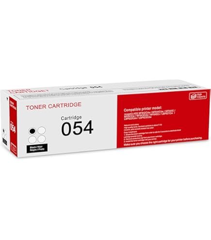 Amazon.com: 1 Pack 054 3023C001 Cyan Toner Cartridge: Compatible