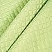 HollyHOME Solid Color Bed Quilt for Twin Size Bed Blanket, Lime Green