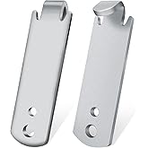 Quantfire Fence Wire Twister for T Post Clips, Barb Wire Twisting Tool for Fencing Wire, Stainless Steel (2 Pack)