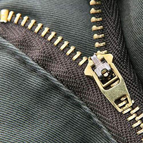 Mens Sweatpants, F_Gotal Men’s Casual Straight-Fit Duck Carpenter Pants Sports Running Jogger Pants with Pockets Army Green - Thumbnail 3