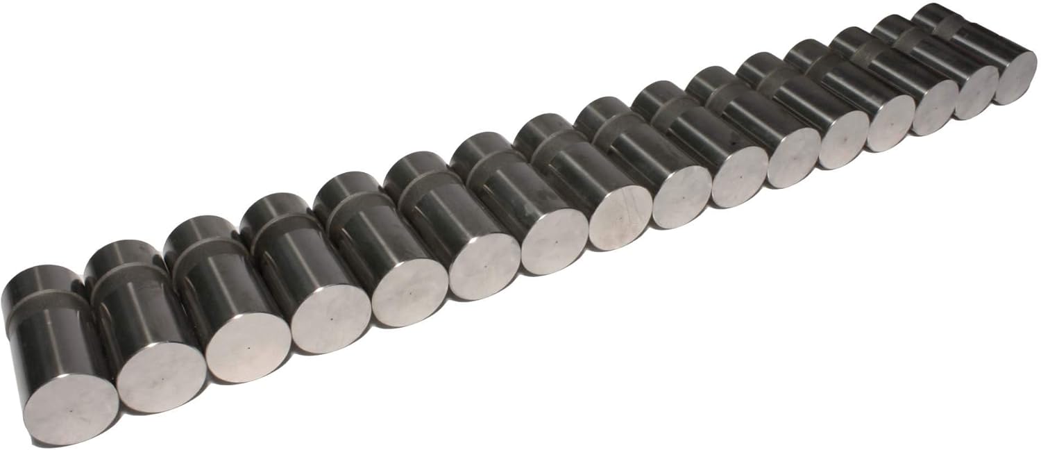 COMP Cams 817-16 Performance Series Solid/Mechanical Lifters With EDM Injection Technology, .875 Diameter With .012 Oil Hole