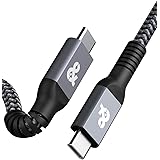 USB C to USB C 3.2 Cable (100W -5A -20Gbps - 6.6Ft), ANDNOVA USB C 3.2 Gen 2×2 Cable for HDR Video Output, PD Fast Charging C