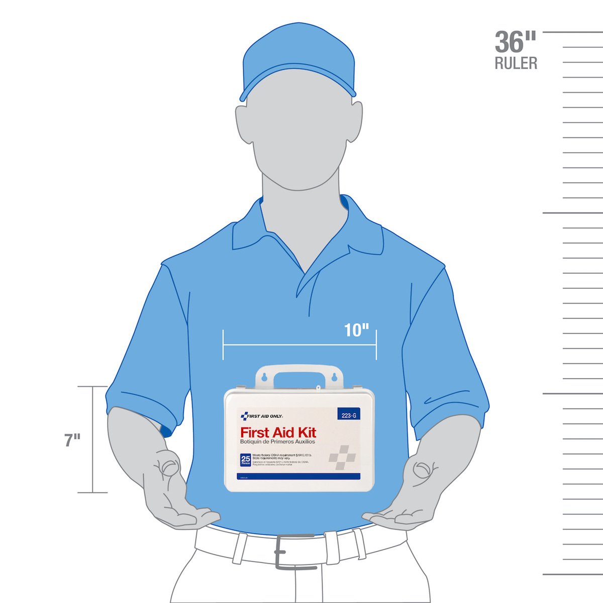 First Aid Only Bulk First Aid Kit with Gasket: Industrial & Scientific