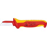 KNIPEX 98 54 1,000V Insulated Cable Knife