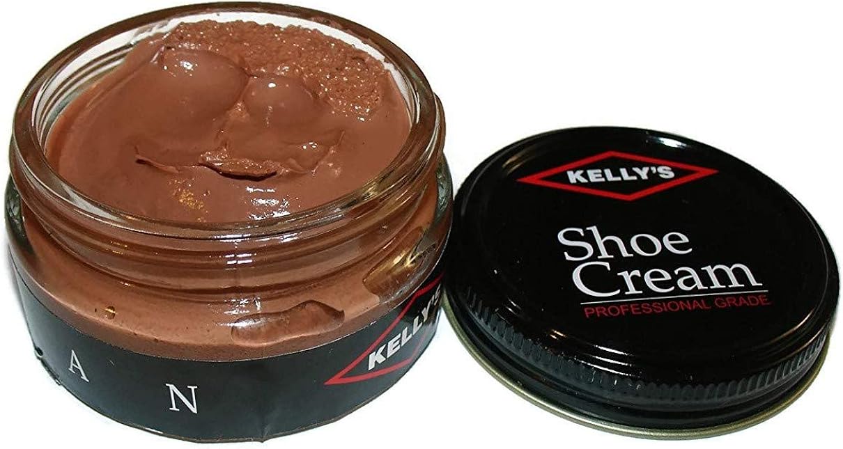 Kelly's Shoe Cream - Professional Shoe Polish - 1.5 oz - Black: Home & Kitchen