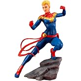 Kotobukiya Marvel Comics Avengers Series Captain Marvel Artfx+ Statue, Multicolor, Standard