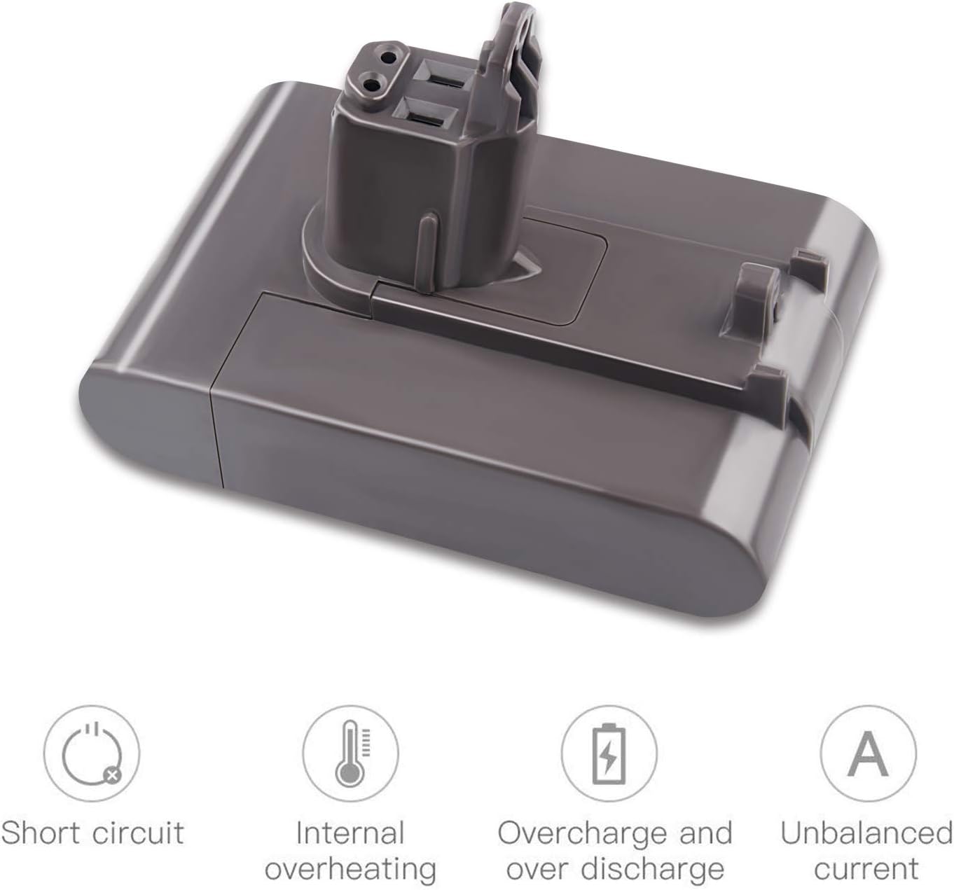 ARyee 4000mAh DC34 Battery Compatible with Dyson DC31 DC34 DC35 DC44 DC45 Type B Series - Image 5