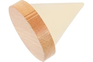 NUSITOU Cream White Jewelry Display Stand Cone Bracelet Organizer Watch Holder Wooden Jewelry Organizer