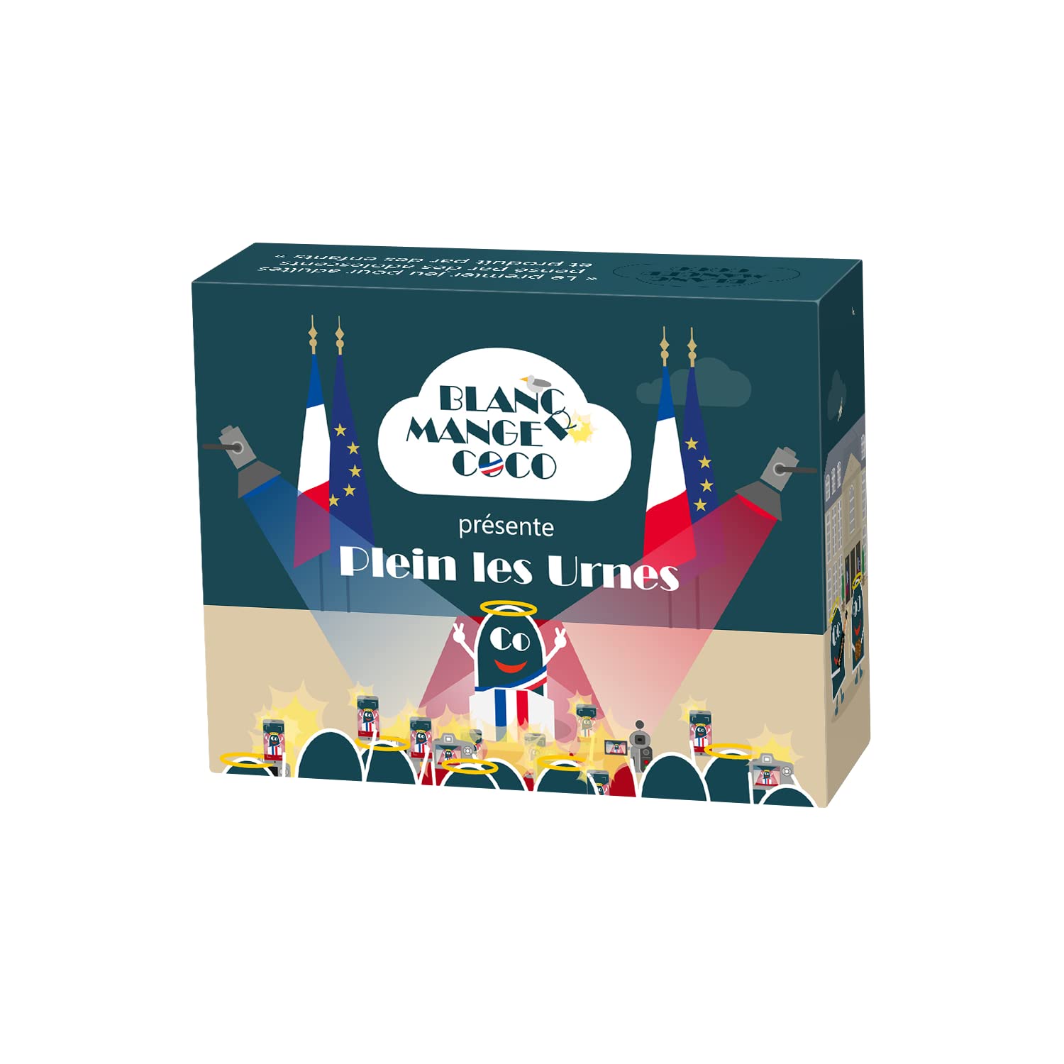 BLANC MANGER COCO : Plein Les Urnes: Elections, Owls, Ambience game, Aperitif game, Humour HIB024EL