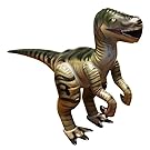 Jet Creations 14"H X 7"W X 14"L Inflatable Velociraptor Jr.Large Inflatable Dinosaurs Animals Toys For Iindoor And Outdoor Play New Inflatable Toys