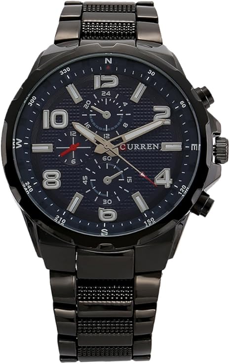 curren watches stainless steel
