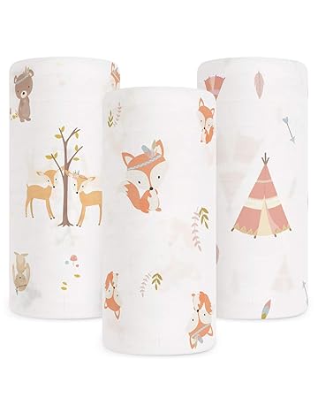 wrapping a baby in a muslin wrap