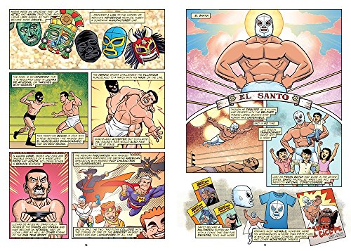 image for Ten Speed Press The Comic Book Story of Professional Wrestling: A Hard