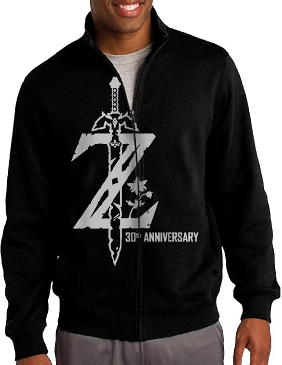 breath of the wild zip up hoodie