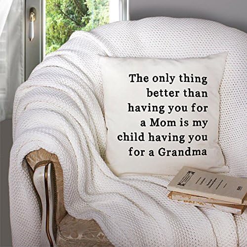 New Grandma Pillowcase | Home Decor | Grandma Pillow Cover | Pregnancy Announcement Gift for Grandparents | Gifts for Grandma |Birthday Gift for Mom |Pillow Cover with Quotes