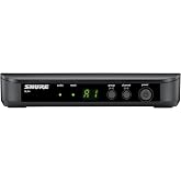 Shure BLX4 Wireless Receiver H9 Band (512&ndash;542 MHz) &ndash; Single-Channel BLX Series Receiver, QuickScan Frequency Selection, XLR &amp; 1/4" Outputs, Up to 300 ft Range