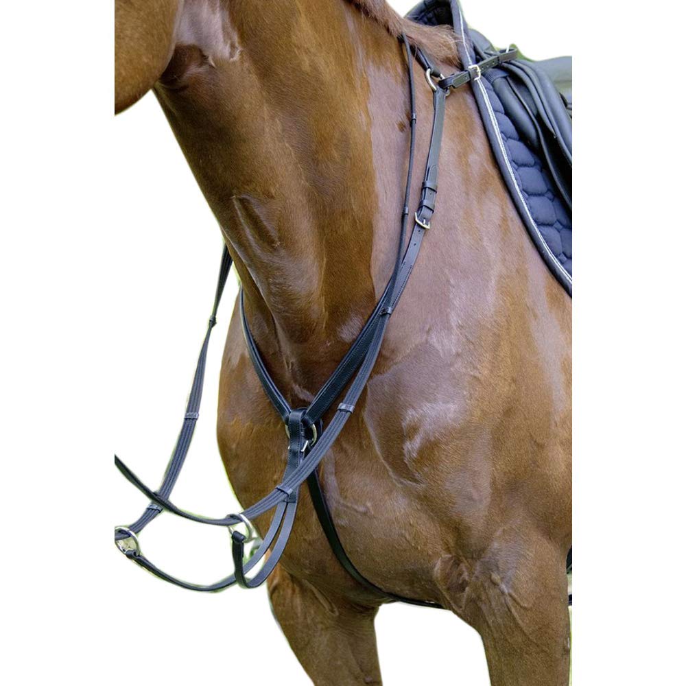 HKM Breastplate-12268 Breastplate 9100 schwarz Pony