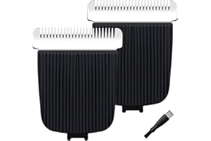 YOUNGPRO Replacement Blades for Manscaped Lawn Mower 4.0 3.0 2.0 Electric Hair Trimmer Replacement Blades,Hygienic Snap-In Clipper Replacement Blade for Manscaped Blades Replacement 3.0,with Clean Brush,2 Pcs.