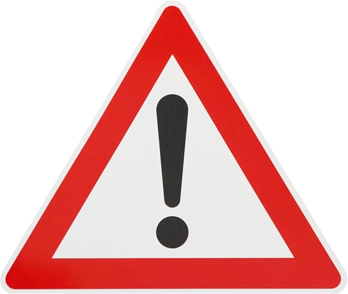 Panneau no 101 gEFAHRENSTELLE attention avec symbole point d'exclamation 630 mm rAL sL de plaque Panneau no 101 gEFAHRENSTELLE attention avec symbole point d'exclamation 630 mm rAL sL de plaque