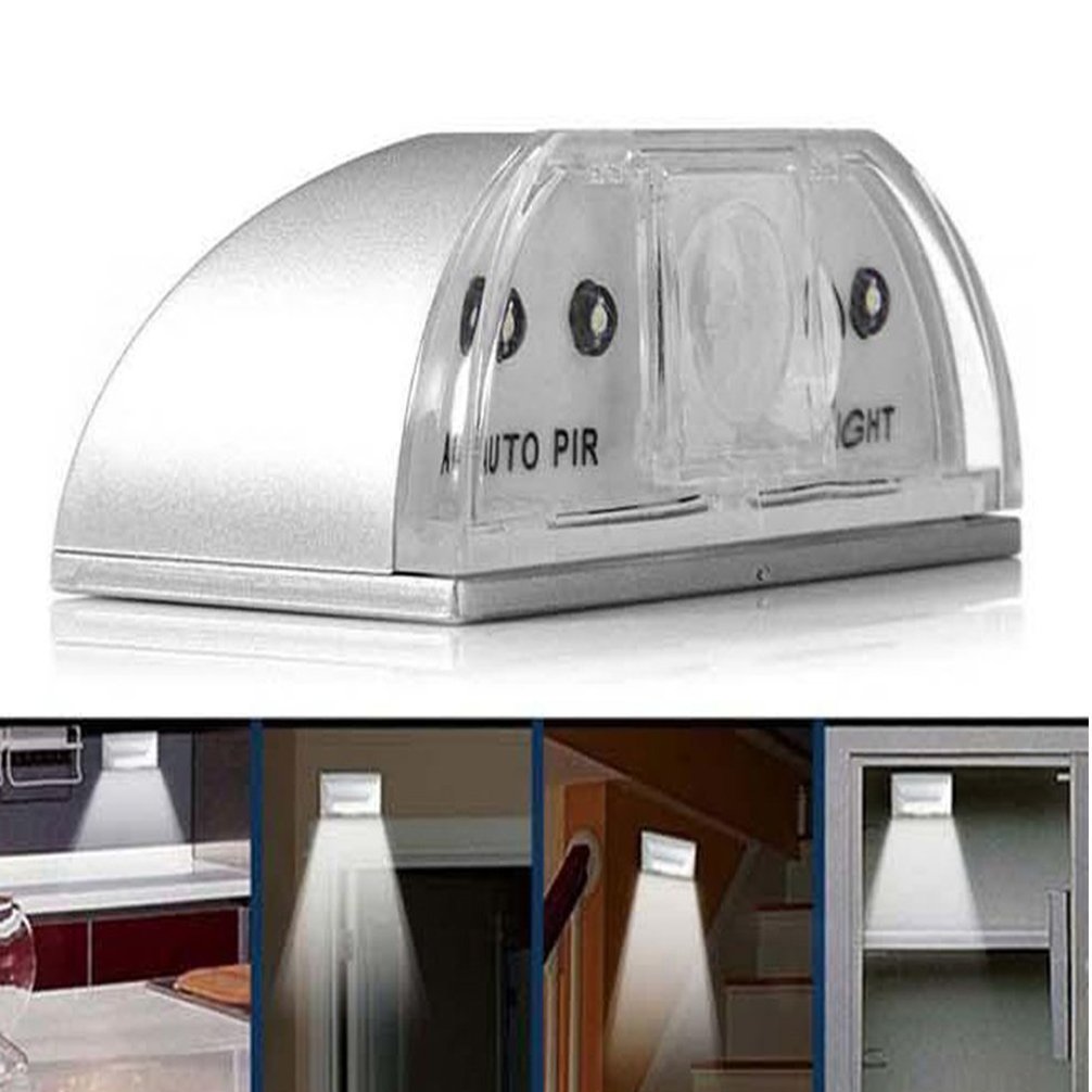 IPUIS Keyhole Light Lamp PIR Infrared Wireless Auto Sensor Motion Detector Door Keyhole with 4