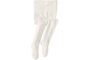Jefferies Socks Girls 2-6x Seamless Organic Cotton Tights