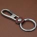 Jzcky Shzrp Leather Valet Key Chain for Men and Women,Smart Gift Idea (Chrome)