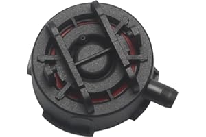 LEDBARZ for Toto Replacement Valve Cap Assy THU123 with Sealing Diaphragm for All Dual Flush tanks with The Black Float Chamber, for Korky Fill Valve Replacement Cap & ToTo Flush Valve, Strong sealing