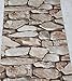 HaokHome 57802 Faux Stone Wallpaper Sand/Gray/Balck for Home Kitchen Decor 20.8