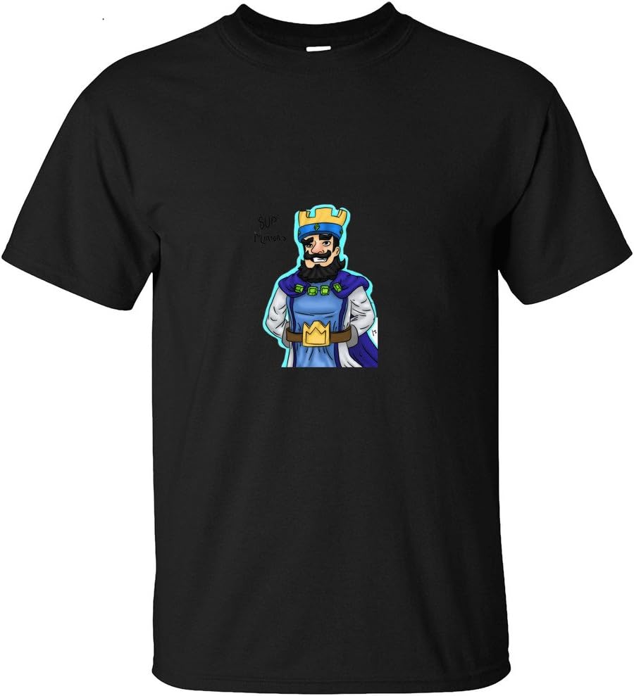SZMYWH Men's Clash Royale King Prince CartoonT-shirts