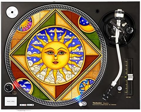Sun Window Pane - DJ Turntable Slipmat