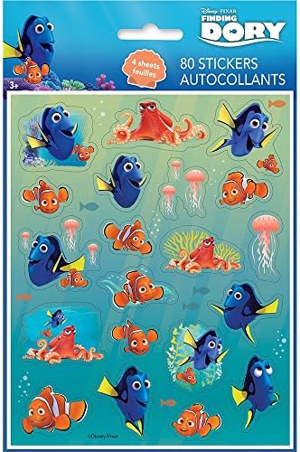 Finding Dory Sticker Sheets 4Ct