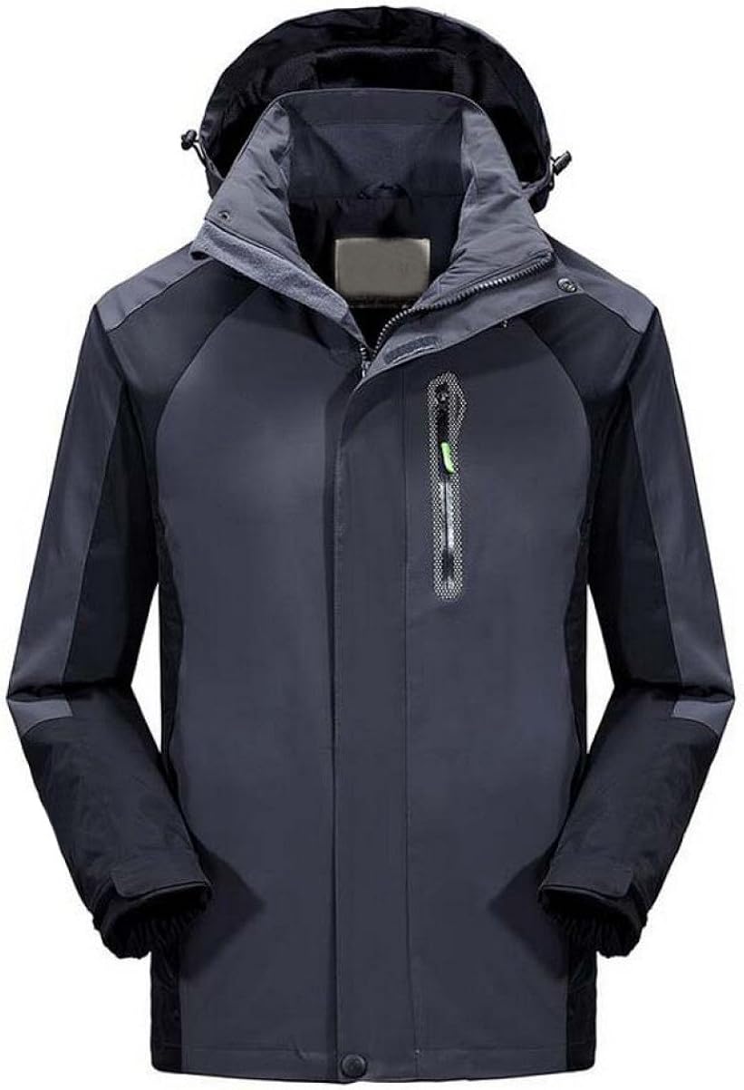 Autumn and Winter Men 's Outdoor Jackets Waterproof Windproof Warm