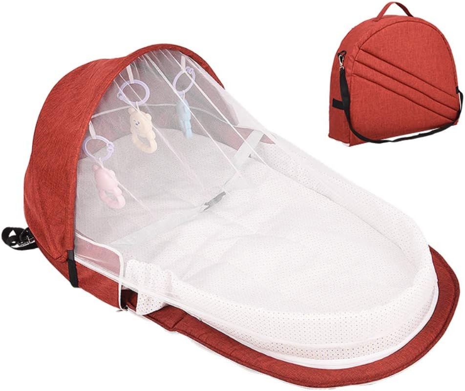 Moustiquaire Panier De Couchage Avec Jouets Lit De Bebe Portable Berceau Pliable Nouveau Ne Lit De Voyage Pour Bebe Berceaux Nid Pod De Couchage Berceau Pour Bebe Avec Lit A Baldaquin Lits De